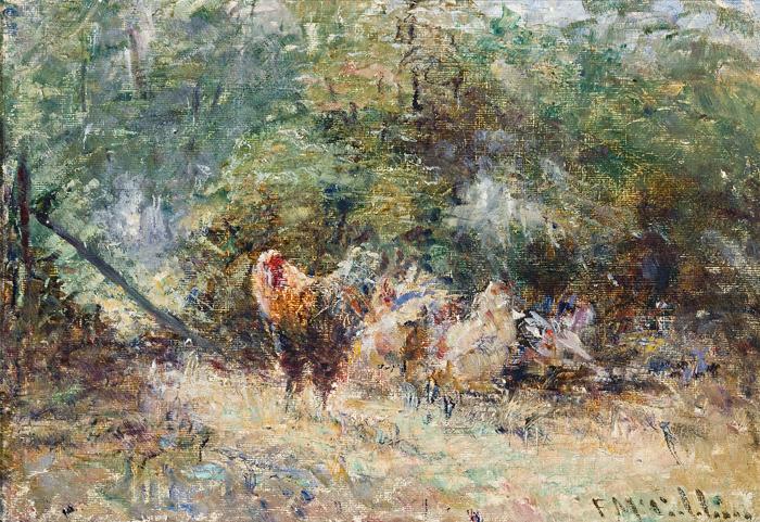 Frederick Mccubbin Study of Poultry oil painting image